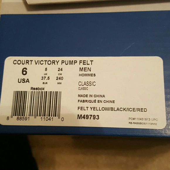 Alife Reebok Court Pump Felt - Picture 3 of 4